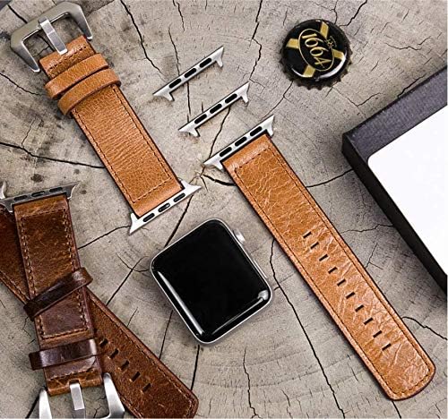 Swmerfa ​​Compatível Apple Watch Bands 42mm 44mm 38mm 40mm, substituição para a pulseira da série Iwatch