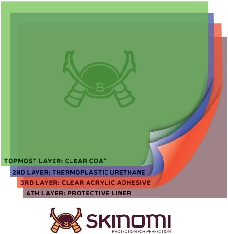 Skinomi Light Wood Wood Corpo Compatível Compatível com LG Optimus Q Techskin com protetor de tela de filme claro