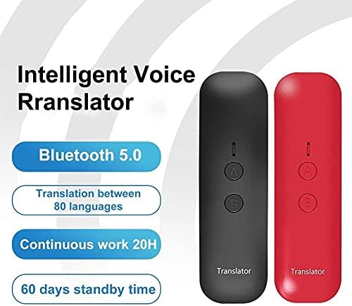 MJWDP 5.0 Recarregável conexão rápida Mini Voz portátil Tradutor inteligente multi-idioma para reunião de negócios no exterior