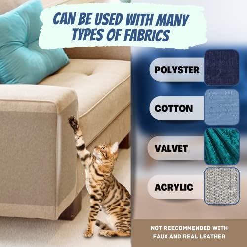 Deterntão de arranhões de gato - Protetores de móveis de gatos para sofá - bloco anti -arranhão e protetor de sofá,