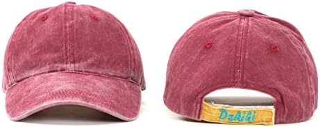 Capinho de beisebol para homens e mulheres Vintage Lavado de algodão xxl Visor Dad Hat