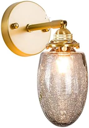 Zlxdp de vidro led parede lumin zíper com zíper decoração de casa iluminação interior quarto de espelho de banheiro luz