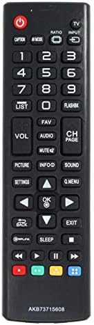 AKB73715608 Substituição de controle remoto - Compatível com TV LG 50pn6500ua
