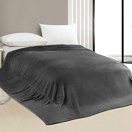 Cobertor de grandes dimensões 120x120 polegadas, cobertor enorme gigante 10'x10 'cobertor para cama, sofá, viagens e camping, cobertor