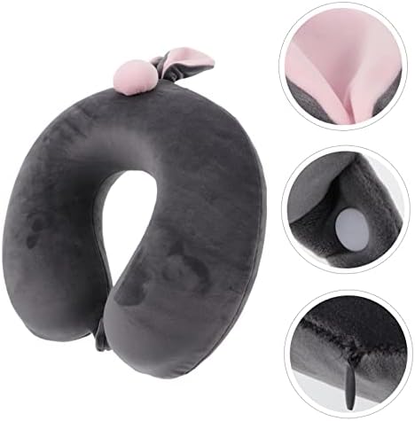 Toyvian 1pc travesseiro em forma de U Coscoço de pescoço de pescoço em forma de almofada em forma de almofada travesseiro