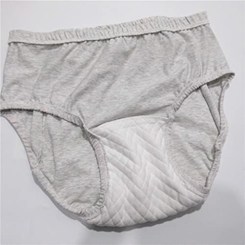 Roupa íntima de incontinência - cuecas urinárias de algodão - vazamentos de calcinha à prova de adultos Proteção contra vazamentos