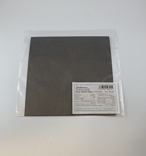 Toray Carbon Paper TGP-H-60 Tamanho 20 x 20 cm sem tratamento PTFE Aadvance Instruments