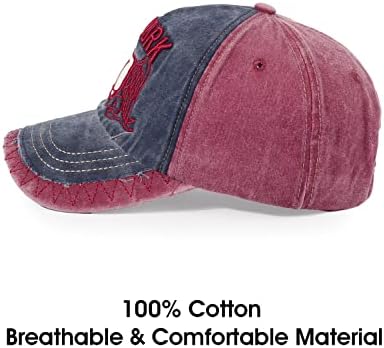 HH Hofnen Baseball Cap vintage lavado Chapéu de algodão angustiado para homens Mulheres