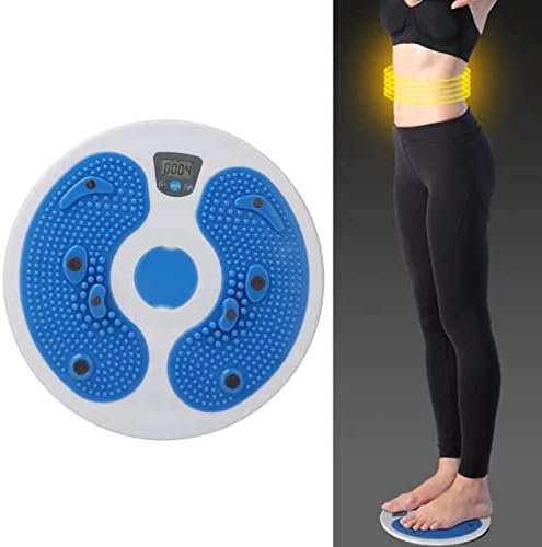 Placa de torção da cintura, coragem da placa de torção eletrônica de fitness com contagem de calorias para fitness perdendo