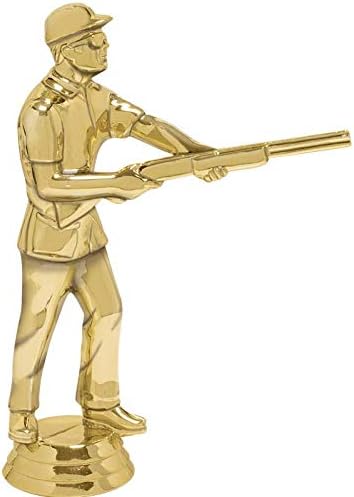 Crown Awards Skeet Shooting Trophies com gravura personalizada, troféu masculino de atirador de skeet de 6 de 6