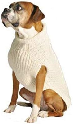 Suéter de cachorro a cabo natural de cachorro frio, xx-pequeno