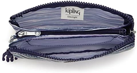 Criatividade feminina Kipling Bolsa grande, kit versátil de cosméticos, organizador leve de viagem de nylon