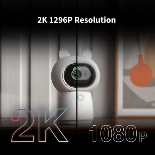 AQARA 2K Segurança Indoor Camera Hub G3 Plus Temperature and umidade Sensor, trabalha com vídeo seguro HomeKit, Alexa, Google Assistant,
