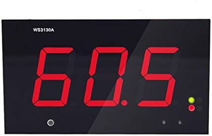 MXBAOHENG WS3130A Medidor de nível de nível de parede de parede Medidor de ruído de decibel 30-130dB com pesagem de frequência