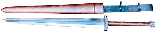 PSK198-40 polegadas de comprimento Sword Hawk Raider Sword - Espada de espada artesanal espada de treinamento, vem com bainha