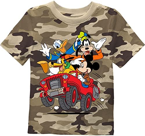 T-shirt de meninos do Mickey Mouse