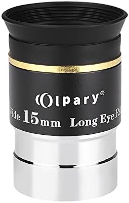 Colpary 1,25 15mm de 66 graus de ocular angular ultra amplo para telescópio