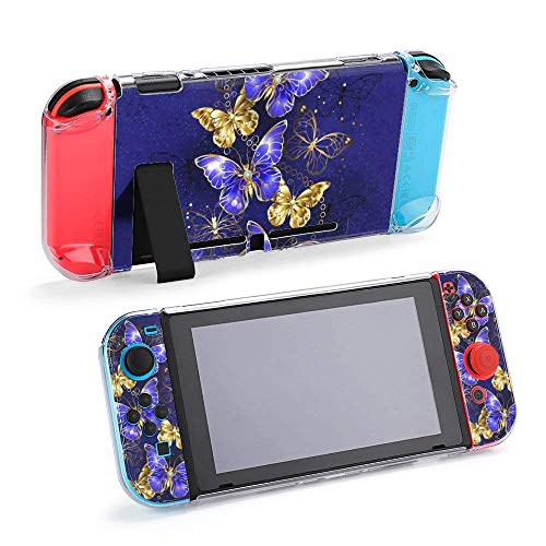 Caso para Nintendo Switch, Composição com Sapphire Butterflies Protetive Case Case para Nintendo Switch
