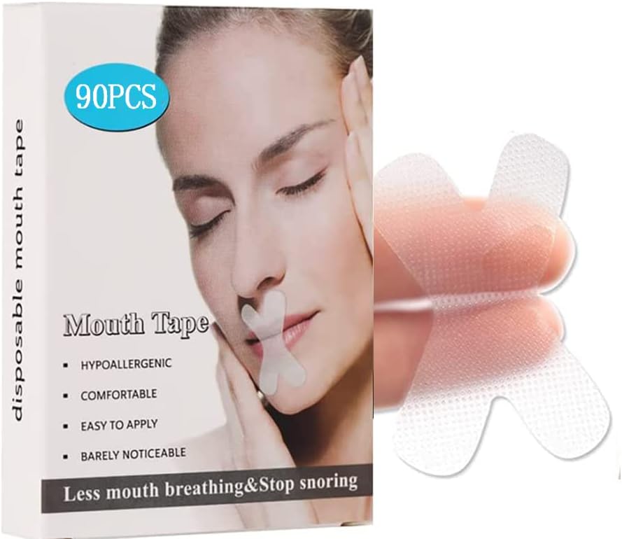 Patch Anti -Snoring, Tiras nasais Tiras para dormir dormindo adesivo nasal Salore fita adesiva do sono para melhorar o nariz