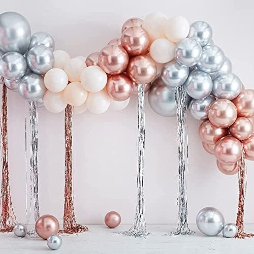 Ginger Ray misto Metallics Diy Balloon Arch Kit com streamers de decorações de festa 95 pacote