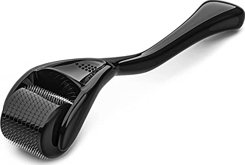 Derma Roller Microneedle Roller para face, rolo de barba, kit de crescimento de barba de rolos de microaneedling, kit de cuidados