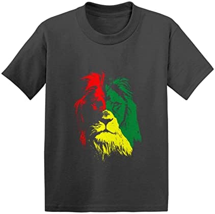 Rasta Leão Cabeça - T -shirt Rastafarian Infant/Cotton Jersey