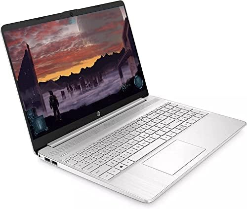 HP 2022 15 '' Laptop IPS IPS, Windows 11, processador ATHLON AMD até 3,1 GHz, 4 GB de RAM, 128 GB de SSD, HDMI, Wi-fi super-rápido, Dale Silver