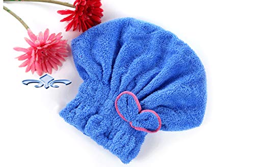 Recém -5 cor tampa de chuveiro colorida embrulhada toalhas de microfibra chapéus de banheiro sólido superfina