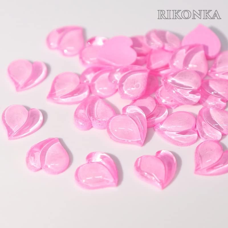 30pcs 3d Resina Peach Heart Candy Color AB Kawaii Charmos da unha Art Rhinestones LOTE Supplies para acessórios profissionais
