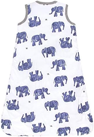 Synia Baby Elephant Swaddle Wrap Sleep Cotton Bag com zíper vestível Cuidado para bebês recebendo dinossauros cobertores