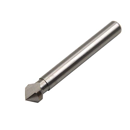 Diâmetro da lâmina de 10 mm de WKSTool, 90 graus, indústria chanfro chanfer metal contrariando o broca do moinho