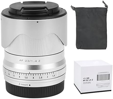 F1.4 Lens de abertura grande, precisão de foco automático da câmera de retrato lente olho 23mm 11 peças 10 grupos para