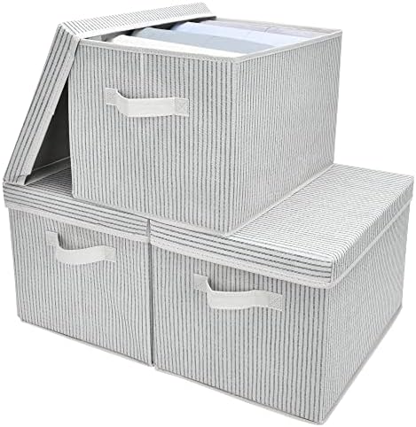 Vovó diz pacote de bancos de armazenamento de 3 pacote de 3 pacotes e caixas de armazenamento em retângulo de 3 pacotes com tampas
