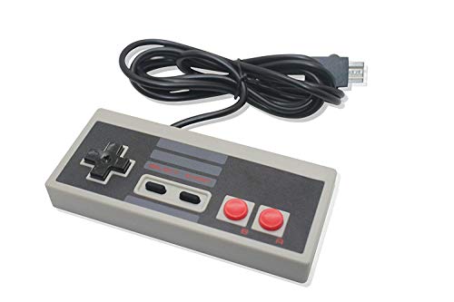Controlador com fio de TheKidmall para o Nintendo NES Classic Mini Edition Video Game Console | Cabo extra longo de 6 'com conector