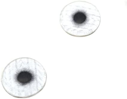 Designs de miçangas de megan malha de malha branca vidro olhos de vidro de 6 mm a 60 mm jóias de férias de inverno, fazendo peças