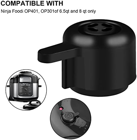 Válvula de vapor de liberação de vapor original para ninja Foodi Op401/OP301 6.5, 8 quart Ninja Substituição da panela de pressão