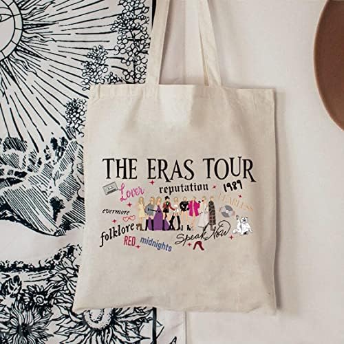 Tobgbe Gifts for Singer Music Lyric Inspirado Tote Bag Nome Tote Bag Singer's Merchandise Singer Fan Gifts