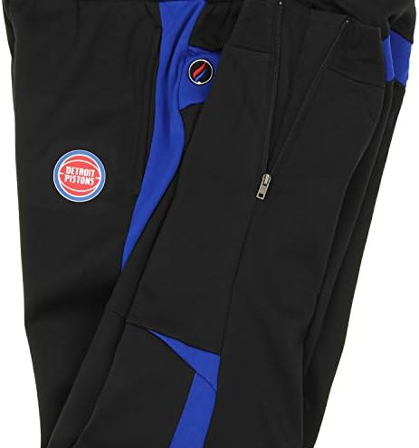 Fisll NBA Men's Color Block Perforated Fleece Pants, variação da equipe