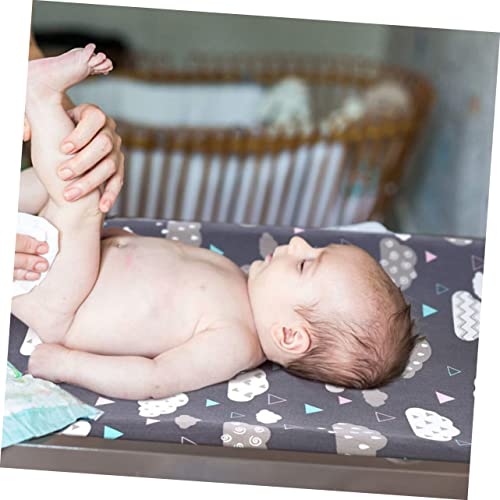 Toyvian mude a capa da mesa de lavar bassinet pequeno para lençóis de cama de bassinet de bassinet para bebês trocas