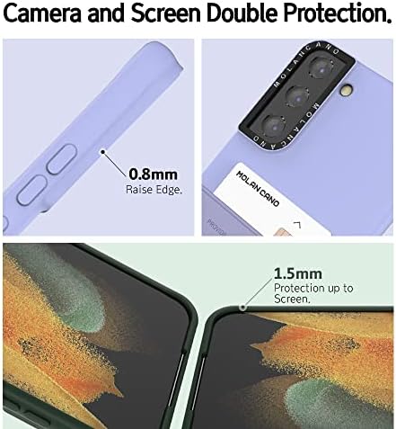 Caixa Molan Cano Galaxy S22, Caixa de carteira de bolso de cartão de couro PU, Casos de proteção à prova de protetores