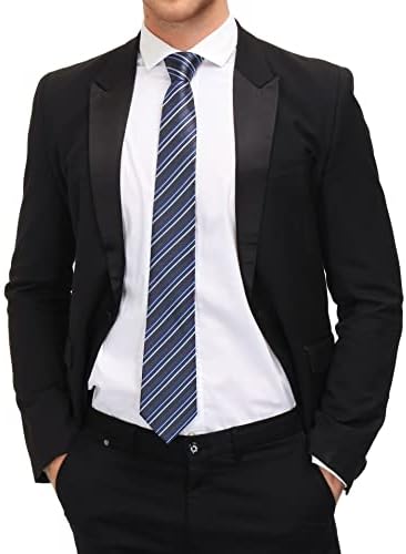 Atualmente, a gravata masculina de seda clássica tie de seda tecida Jacquard pescoço laços 6 pcs