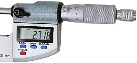 SMANNI 0-25 mm 0,001 mm Micômetro IP65 Micrômetro digital à prova d'água IP65 Micrômetro digital
