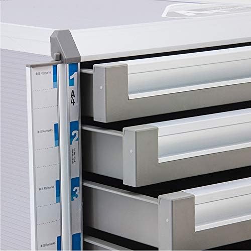 Caixa de depósito segura para gaveta de liga de alumínio ZZHBXG Cofres, gabinete de arquivamento de desktop de escritório