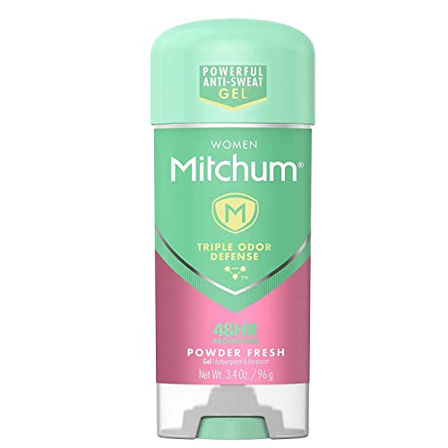 Mitchum for Women Power Gel anti -perspirante desodorante em pó fresco 2,25 oz - A embalagem pode variar