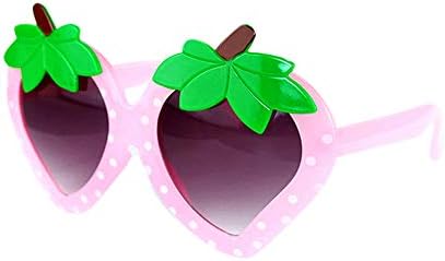 FancyKids Kids Cat Strawberry Sunglasses para meninas de criança de 3 a 10 anos)…