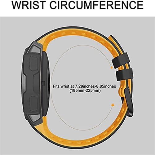 Kossma Silicone Watch Bands tiras para Garmin Instinct Smart Watch Relógio 22mm Banda de substituição Pulseira Instinto/esports/maré/solar
