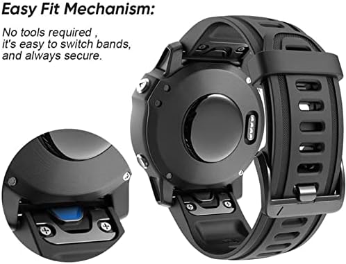 Nunomo para Garmin Fenix ​​7S 6S 5S Watchband 20mm Pulseira para fenix 6s Pro 5s Plus Silicone Rick Replacement Wrist Telas