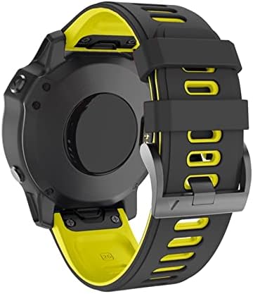 SNKB 22 26mm Strapa de banda de vigilância rápida para Garmin Fenix ​​6x Pro Watch Silicone EasyFit Wrist Band para Fenix ​​6 Pro Watch