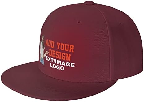 Chapéus de snapback simples de hip hop personalizado para homens e mulheres personalizados tampa plana adicione imagem/texto/logotipo