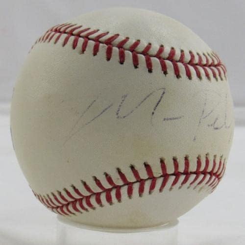 Mike Pelfrey assinado Autograph Autograph Rawlings Baseball B99 - Baseballs autografados